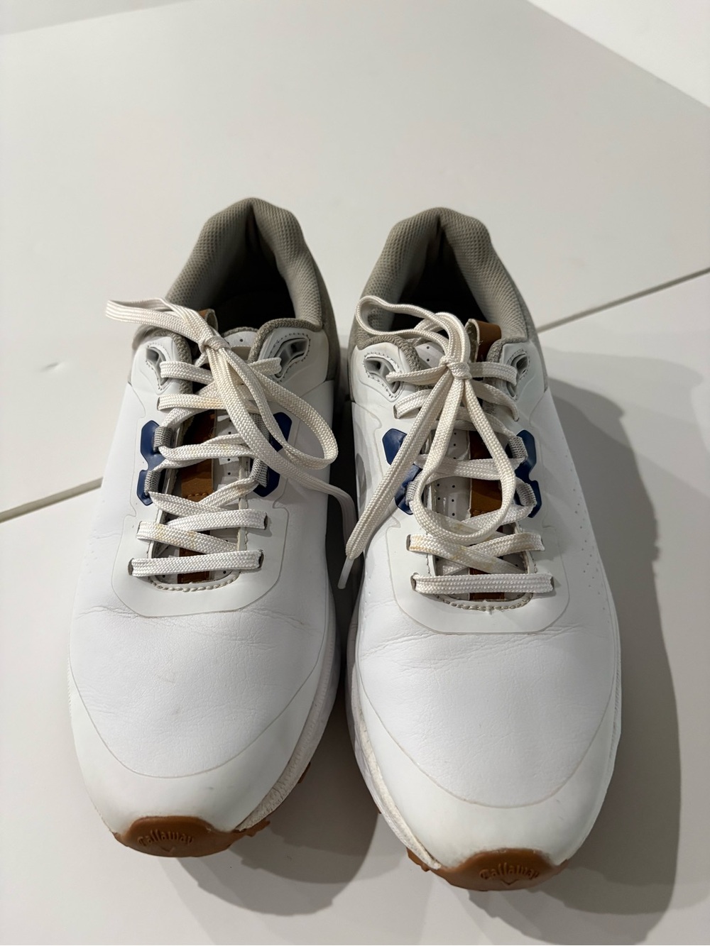 Men's Calloway Pacific XT White Golf Shoes Soze 8.5